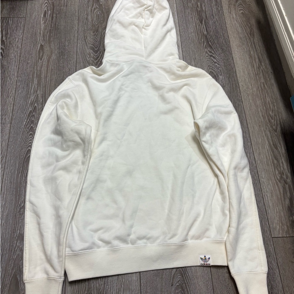 Adidas Pride Flag pull over Trefoil Hoodie size S men’s - Picture 9 of 14